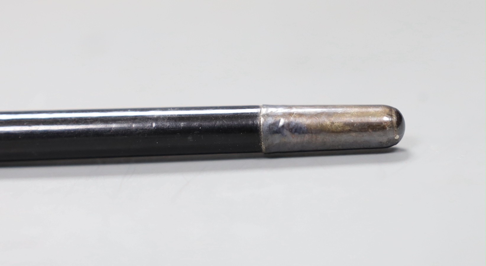 A silver mounted conductor's baton with inscription S.C.M.U. Festival, 1931, F. Smith, Conductor of Old Works Choir in fitted case